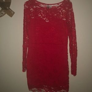 Super cute red party dress